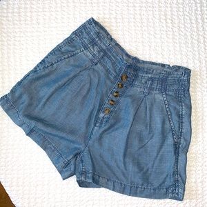 American Eagle Chambray Shorts size 4